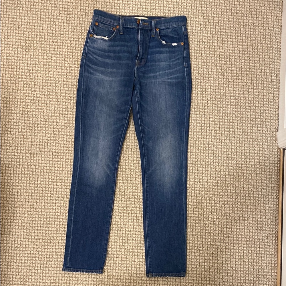 Madewell High Rise Slim Boyfriend Jean